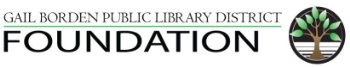 gail borden public library foundation logo
